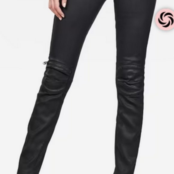 5622 Knee Zip Mid Skinny Jeans TALL - Picture 7 of 8